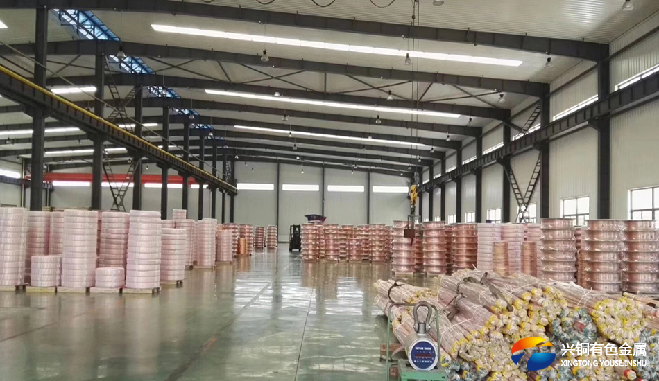 制冷銅管倉(cāng)庫(kù)